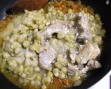 A picture of step 7 of Mangshor Ghugni.