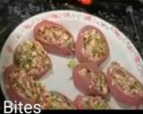 A picture of step 5 of Beetroot Paneer Paratha Bites.