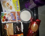 Foto langkah ke 1 dari resep Pudding Marie Coklat.
