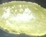 A picture of step 2 of Moong dal chilla.