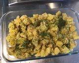 Une image de l'étape 7 de Pommes de terre gratinées au pecorino,ail et persil.