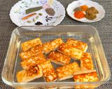 A picture of step 3 of Hyderabadi Paneer Masala.