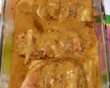 Foto del paso 4 de la receta: Patatas rellenas de jamón y queso con bechamel vegana