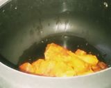 A picture of step 2 of Pressure cooker palak chicken curry.