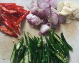 Foto langkah ke 3 dari resep Oseng Teri Kentang.