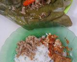 Foto langkah ke 4 dari resep Bothok Ikan Teri Kelapa.