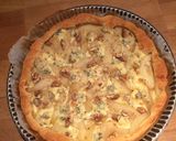 Une image de l'étape 3 de Tarte poire et fourme d'Ambert.