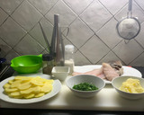 Foto del paso 1 de la receta: Mero en salsa verde