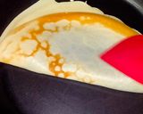 Foto langkah ke 3 dari resep Crepe Coklat Keju.
