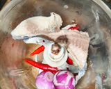 Gambar langkah 2 resipi Sayur labu air masak pedas.