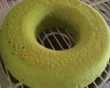 Foto langkah ke 10 dari resep Bolu Pandan Ringan 4 Telur.