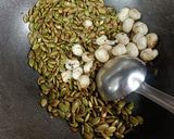 A picture of step 2 of Masala Roasted Pumpkin Seeds.