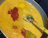 A picture of step 5 of Shahi paneer.