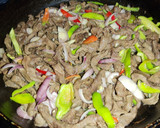 Foto del paso 4 de la receta: Fajitas de carne de res con salsa soya