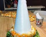 Foto del passaggio 7 della ricetta ALBERO di Natale SALATO: il centrotavola che si mangia 🎄