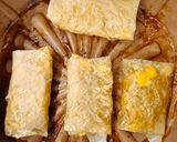 Foto langkah ke 3 dari resep Martabak Telur Orek Kulit Tahu.