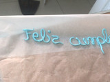 Tarta de distintos colores