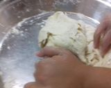 A picture of step 1 of Mathri.
