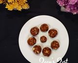 A picture of step 3 of Dates Dry Fruits Nuts and Seeds Laddoos.