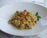Foto del paso 4 de la receta Risotto de calabaza y champiñones