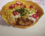 A picture of step 4 of Katori Chaat.