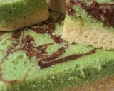 Foto langkah ke 7 dari resep Bolu Labu Kuning Pandan.