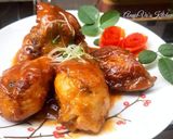 Hình bước làm 4 của món Đùi gà sốt dầu hào
