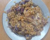 Foto del paso 5 de la receta: 27. arroz, repollo y pollo 🍗una sola olla! guiso al curry con muslos