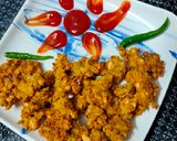 A picture of step 3 of Barbati dal pakoda.