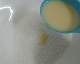 A picture of step 2 of Tripe layered chocolate nutty truffle.