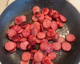 A picture of step 1 of Cajun-style Fried Cabbage.
