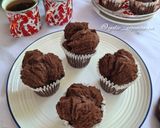 Foto langkah ke 9 dari resep Bolu Kukus Mekar Coklat Gluten Free.