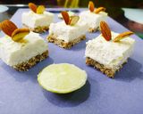 A picture of step 3 of Dry fruits lemon bar(frozen desserts).