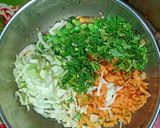 A picture of step 3 of VEG. Masala Idly.