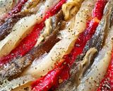 Foto del paso 5 de la receta: Coca de recapte d'escalivada i anxoves 💛❤️💛❤️💛❤️💛❤️💛
