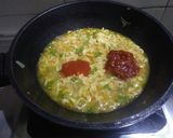A picture of step 4 of Schezwan Maggi disc.