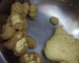 A picture of step 2 of Bedmi puri with aloo sabji.
