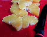 Foto del paso 1 de la receta Suspiros de naranja y Azahar con crema de yogur de vainilla