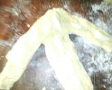 Foto del paso 4 de la receta: Trenza rellena de manzana y crema pastelera