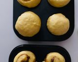 รูปขั้นตอนการทำที่ 5 ของ Buns from Mashed Pumpkin: 🎃ปังฟักทอง/ ปังฟักทองซินนามอนโรล/ ปังฟักทองโรล🎃🧈