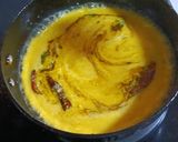 A picture of step 7 of Drumstick Kadhi.