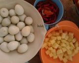 Foto langkah ke 1 dari resep Balado kentang telor puyuh.