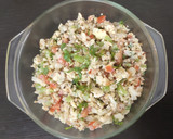 ஸ்கிரம்பெல்ட்டு வெஜ் எக் (Scrambled Veg Egg recipe in tamil) ரெசிபி ஸ்டேப் 5 புகைப்படம்