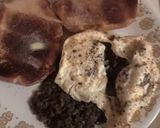 A picture of step 4 of Ring Liver Sausage with Eggs and Toast.