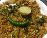 A picture of step 3 of Butter Cauliflower bhurji.