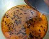 A picture of step 6 of Rajasthani Papad Curry.