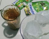Foto langkah ke 3 dari resep Dalgona coffee matcha latte.
