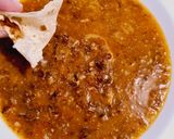 A picture of step 10 of Dried Beef Stew with Flour Tortillas, My Style.