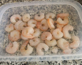 Foto del paso 1 de la receta: Fideos o Noodles de arroz con gambas, pollo y salsa de soja