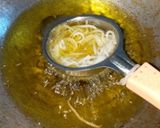 A picture of step 6 of Spicy Schezwan Noodle Nest.